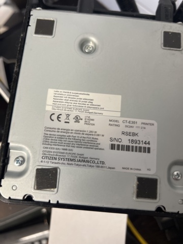 1244576-7 Kassasystem - Sharp