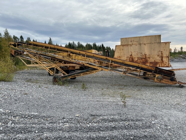 1237549-2 Transportband för grus Röbäcks Mekaniska