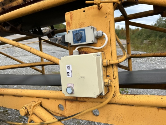 1237549-7 Transportband för grus Röbäcks Mekaniska