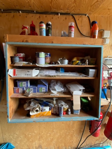 1225088-7 20 foot container with puck lock 1 key