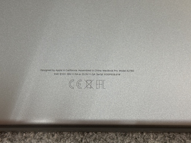 1239874-9 Apple MacBook Pro 16-tum (2023) med Apple M2 Pro, 32 GB RAM, 512 GB SSD