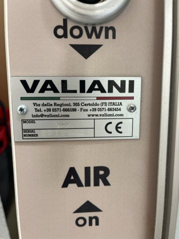 1194385-10 Valiani Mat Pro - i 150 Screening machine paintings etc incl compressor