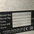 1250424-3 Bakery oven/deck oven Sveba Dahlen D32, 2021