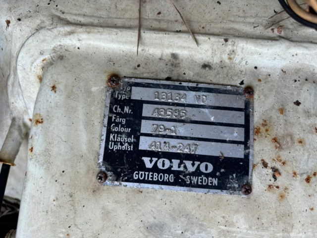 Volvo Amazon 1964 including lots of extra parts - PS Auction
