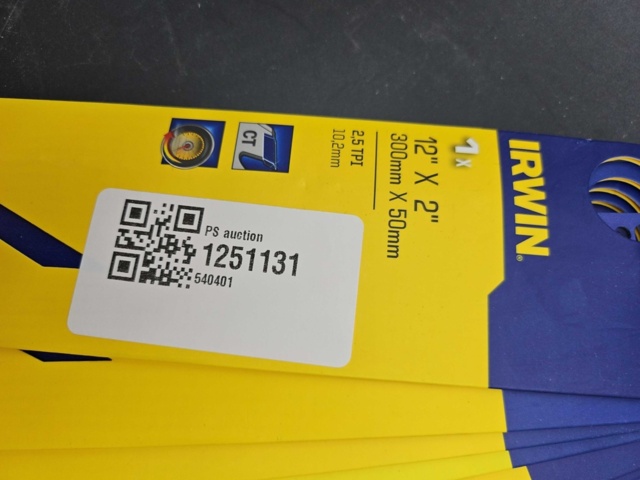 1251131-2 12 st Irwin tigersågblad, 300 mm - Frakt ingår