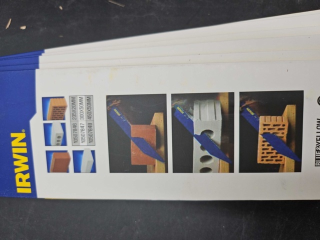 1251131-3 12 st Irwin tigersågblad, 300 mm - Frakt ingår