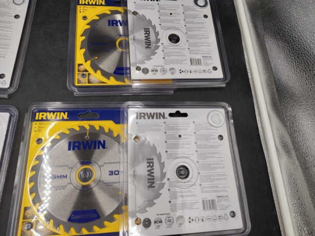 1251179-5 10 st Irwin sågklinga - Frakt ingår