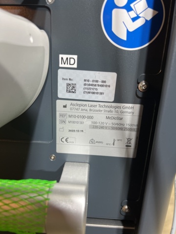 1243138-12 Diode laser machine Asclepion MeDioStar