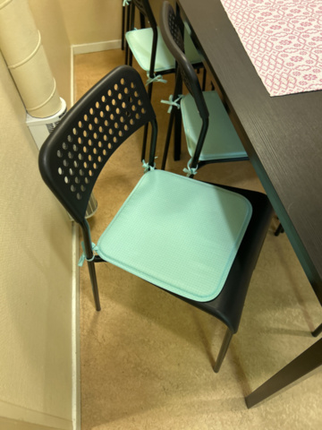 1235115-4 Ikea lunchbord med stolar