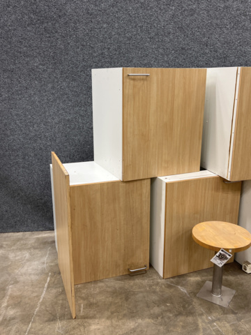 1258571-2 Disassembled kitchen with appliances