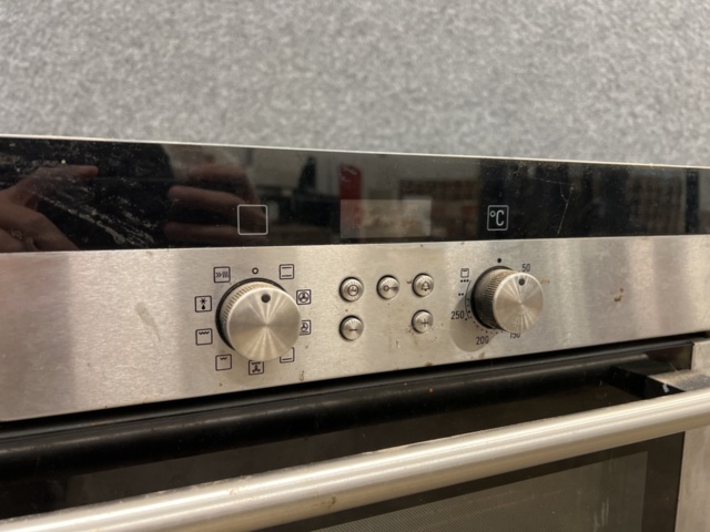 1258571-7 Disassembled kitchen with appliances