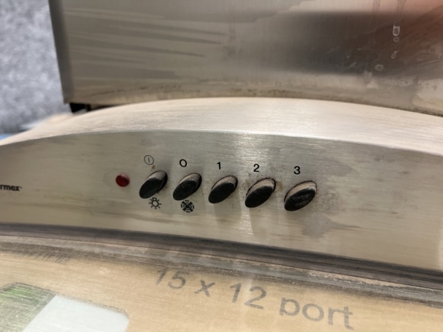 1258571-20 Disassembled kitchen with appliances