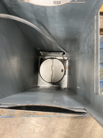 1258571-30 Disassembled kitchen with appliances