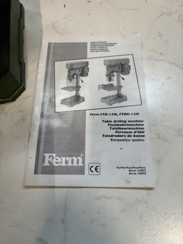 1136693-11 Ferm pillar drill FTB-13M