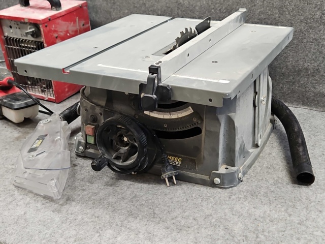 1224617-3 Table saw, fan heater, circular saw, pressure washer and more