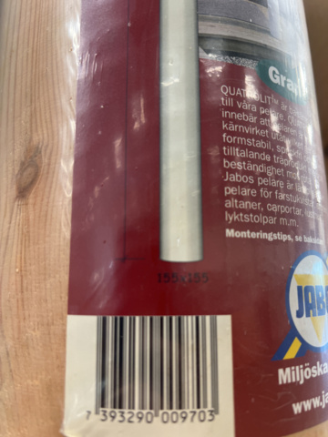 1258775-3 4 pillars cylindrical 155x2500, Jabo B15