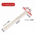 1259025-3 Protractor 0-170° - 39 cm - Free shipping