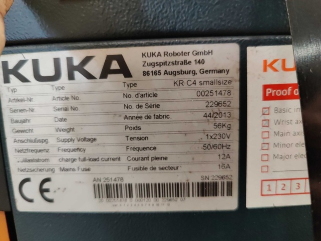 1259218-21 Welding robot Kuka KR5 R1400