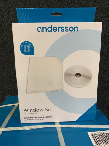 1259307-4 Air conditioner Andersson ARC 1.5 with window kit