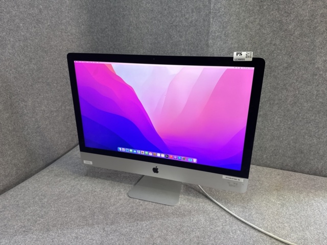 1239895-1 iMac 27" Retina 5K (2015), 4.0 GHz i7, 32 GB RAM, 121 GB Flash + 2 TB SATA