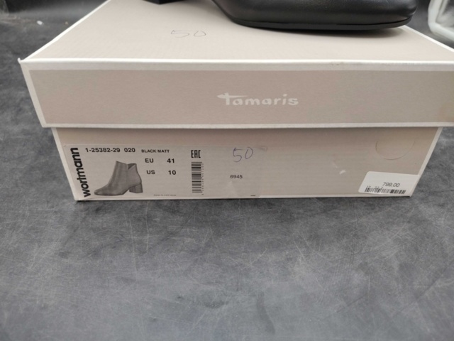 1220254-3 Tamaris stövletter, stl 41  - Frakt ingår