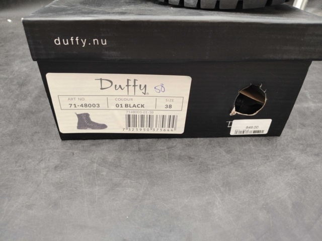 1220259-3 Duffy boots, stl 38 - Frakt ingår