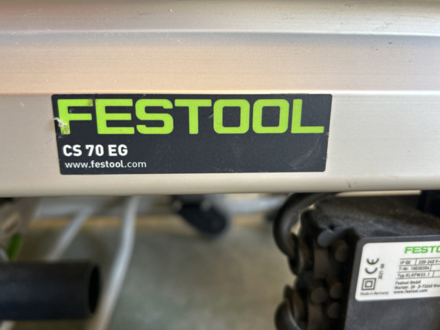 1235128-9 Festool table saw CS 70 EG