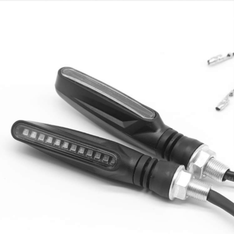 1259624-5 2 st Universella LED-blinkers för motorcykel och moped - Fri frakt