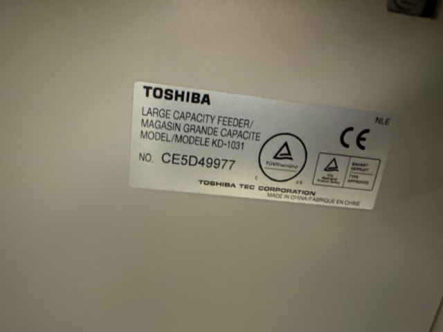 1260005-4 Toshiba e-studio 3555 cse printer / copier / scanner