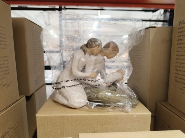 1237020-3 Parti med prydnadsfigurer Willow tree