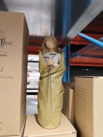 1237020-4 Parti med prydnadsfigurer Willow tree