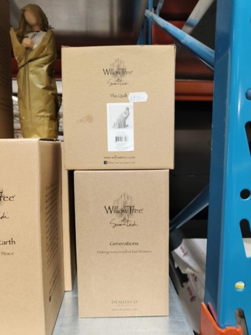 1237020-5 Parti med prydnadsfigurer Willow tree