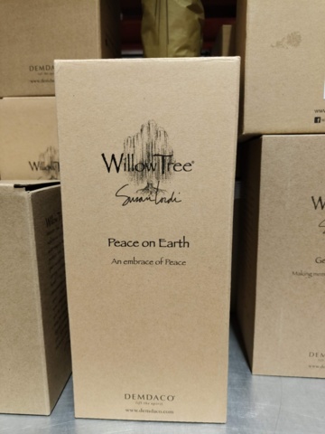 1237020-6 Parti med prydnadsfigurer Willow tree