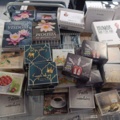 1130426-4 Lot with courtship cards, calling cards, almanac and more