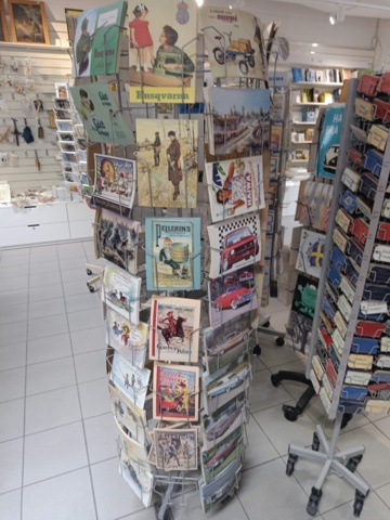 1130431-5 Large lot with courtship cards, labels and more including shop racks
