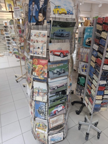 1130431-7 Large lot with courtship cards, labels and more including shop racks