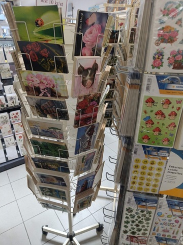 1130431-11 Large lot with courtship cards, labels and more including shop racks