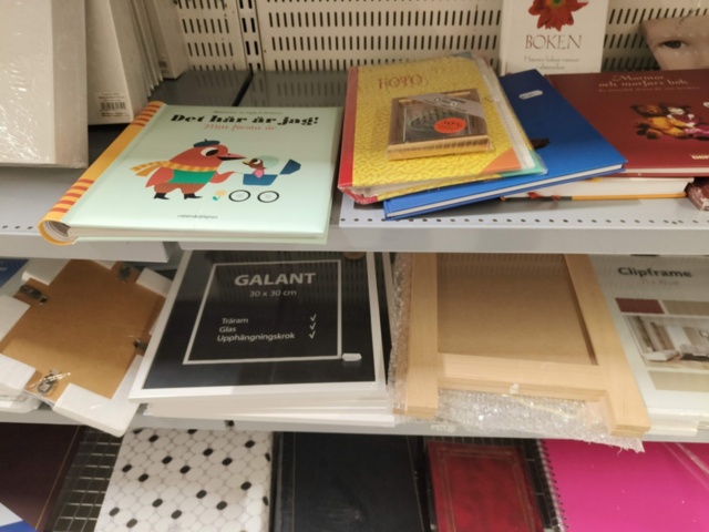 1237043-19 Fotopärmar ramar, böcker med mera