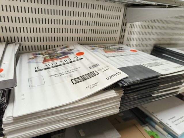 1237043-33 Fotopärmar ramar, böcker med mera