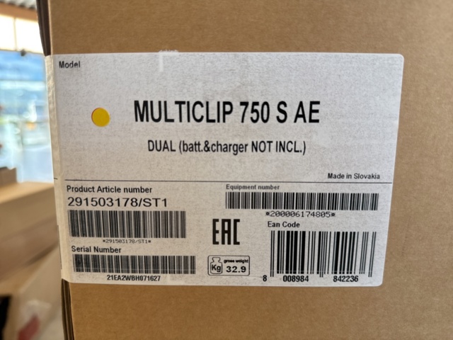 1239921-3 Battery powered lawnmower - Stiga Multiclip 750 S AE