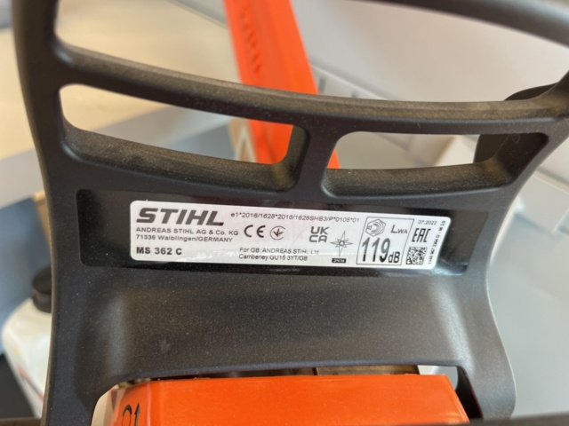 1239952-4 Chainsaw 1 pc - Stihl MS 362 CM