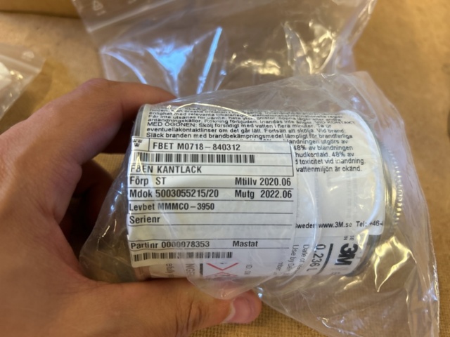 1237420-7 Loctite and car paint