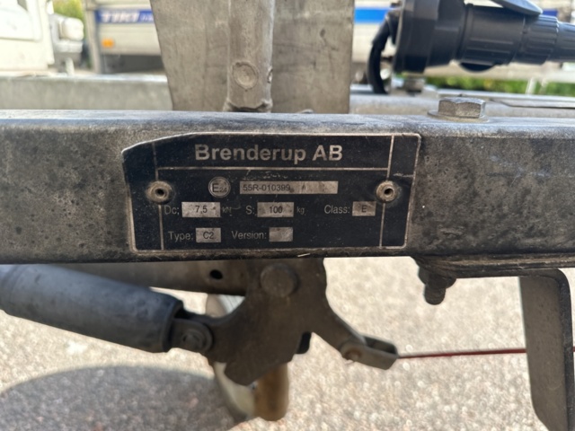 1250497-18 Car trailer L0751 BRENDERUP B02, 2015