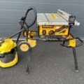 1135558-1 Table saw DeWalt DW745 and Kärcher vacuum cleaner