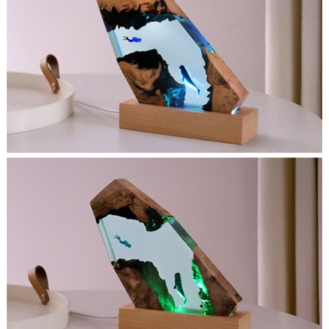 1260297-2 Epoxy LED-lampa Dykare - Fri frakt