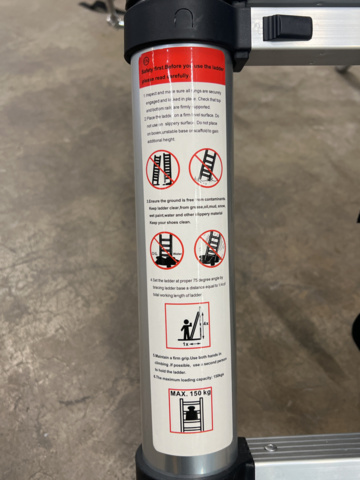 1260596-6 Loft ladder 3.2 m - Telescopic