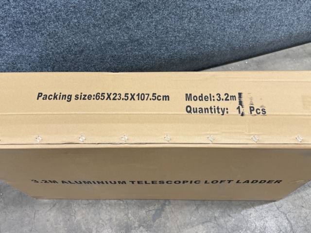 1260596-18 Loft ladder 3.2 m - Telescopic