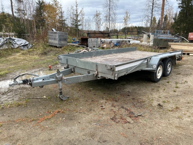 1237590-1 Biltransportsläp biltrailer  TIKI-TREILER 2000kg -2008