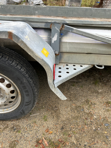 1237590-13 Biltransportsläp biltrailer  TIKI-TREILER 2000kg -2008