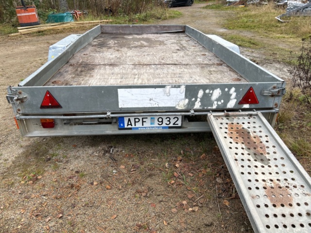 1237590-25 Biltransportsläp biltrailer  TIKI-TREILER 2000kg -2008